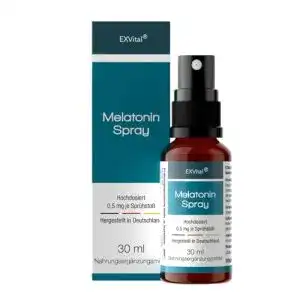 Melatonin-Spray Exvital Melatonin Spray, mit Lavendel Extrakt
