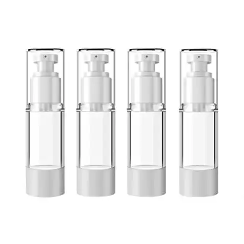 Die beste Reiseflaschen FRCOLOR Pumpspender Leer Nachfüllbar 30ml 4 Stück 2026 Test Bestseller Reiseflaschen FRCOLOR Pumpspender Leer Nachfüllbar 30ml 4 Stück