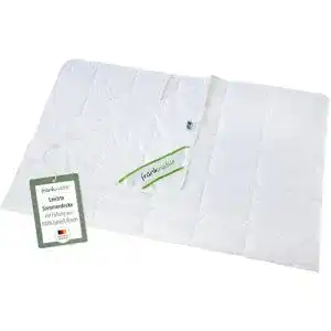 Leichte Bettdecke FrankNatur Sommerdecke Lyocell Tencel 135×200
