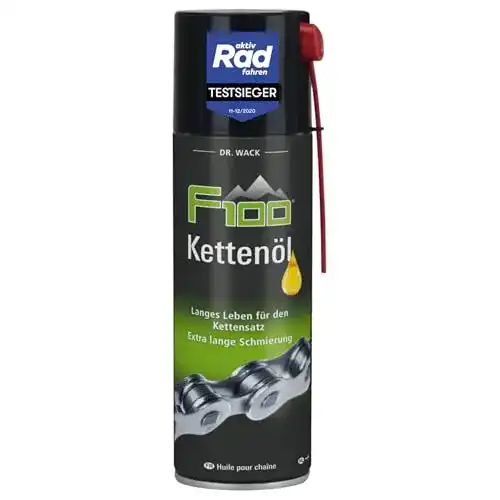 Kettenöl Dr. Wack – F100 – Spray 300 ml I Premium Fahrrad