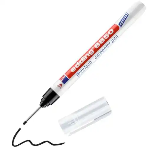 Tieflochmarker edding 8850 Bohrlochmarker – schwarz – 1 Stift