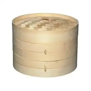 Bambusdämpfer World Of Flavours Kitchen Craft Pure Oriental