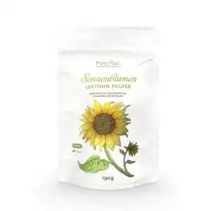 Lecithin-Pulver PureRaw Sonnenblumen Lecithin Pulver zum Kochen