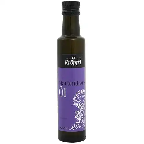 Distelöl Kröpfel Marien, kaltgepresst, nativ, 100% rein, 250ml