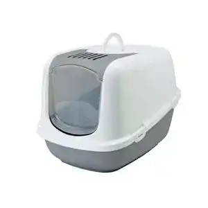 Katzenklo XXL Beeztees Katzentoilette “NESTOR JUMBO” grau