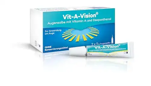 Die beste Augensalbe OMNIVISION GMBH Vit-A-Vision , 2X5 g 2026 Test Bestseller Augensalbe OMNIVISION GMBH Vit-A-Vision , 2X5 g