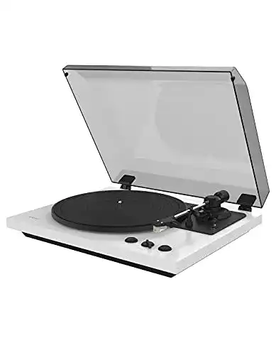 Teac-Plattenspieler Teac TN175 White Vollautomatik HiFi