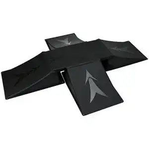 Skater-Rampe Selltex Große 4fach Rampe für Skateboard BMX