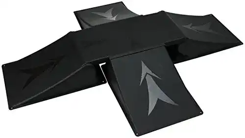 Skater-Rampe Selltex Große 4fach Rampe für Skateboard BMX