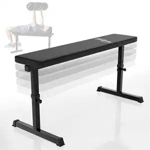 Physionics-Hantelbank Physionics ® Flachbank 103x47x44-57cm