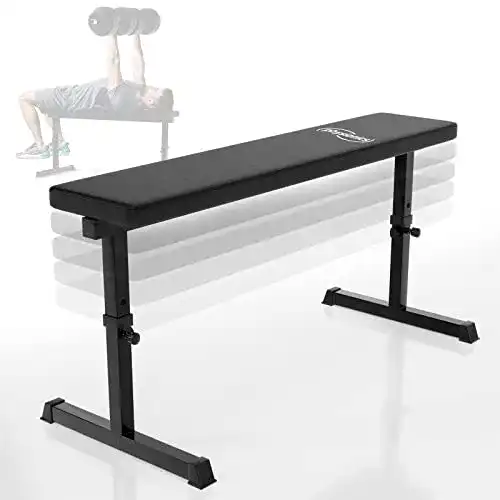 Physionics-Hantelbank Physionics ® Flachbank 103x47x44-57cm