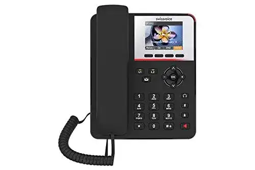 Swissvoice-Telefon swissvoice CP2502 Telefon Schwarz