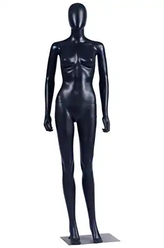 Schaufensterpuppe Eurotondisplay FC-7Black schwarz matt