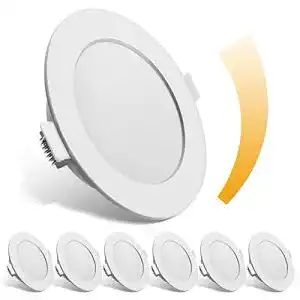 LED-Spot dimmbar UKawhi LED Einbaustrahler Dimmbar, 6er Set