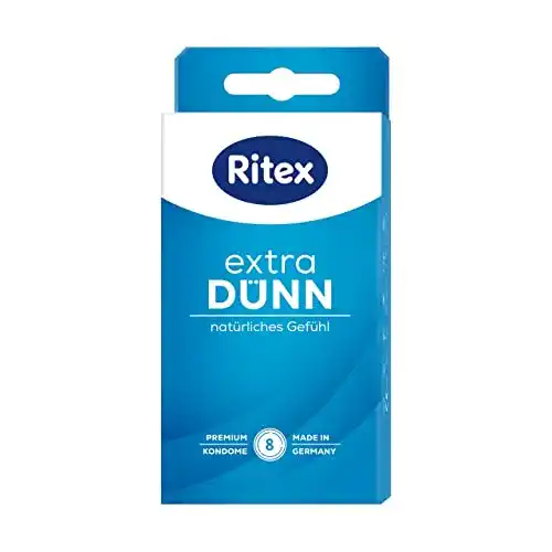 Ritex-Kondom Ritex EXTRA DÜNN für intensives Empfinden, 8 Stck