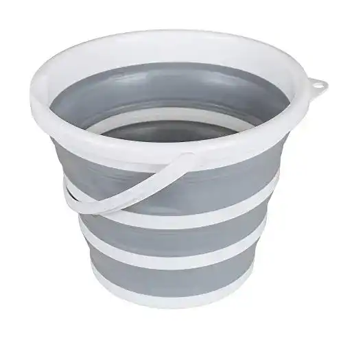 10-Liter-Eimer Edaygo Eimer faltbar max. Höhe 24,5 cm