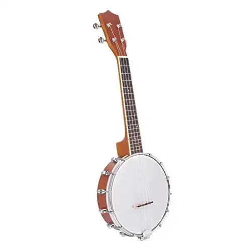 Die beste Banjolele Jacksking Musikinstrument-Banjo, 4-saitiges Banjo-Set 2026 Test Bestseller Banjolele Jacksking Musikinstrument-Banjo, 4-saitiges Banjo-Set