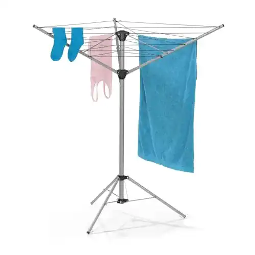 Camping-Wäschespinne EASYmaxx, zusammenklappbar, 4 stufig