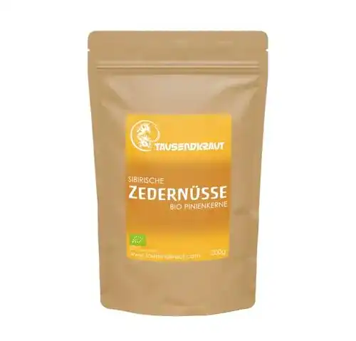 Zedernüsse Tausendkraut PREMIUM BIO, 200g, Pinienkerne