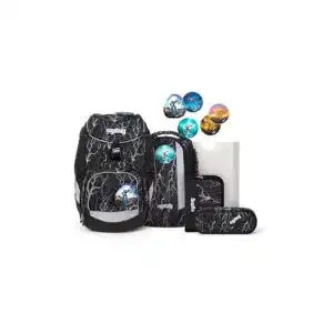 Ergobag-Schulranzen ergobag Pack Super ReflektBär Glow, 20 L