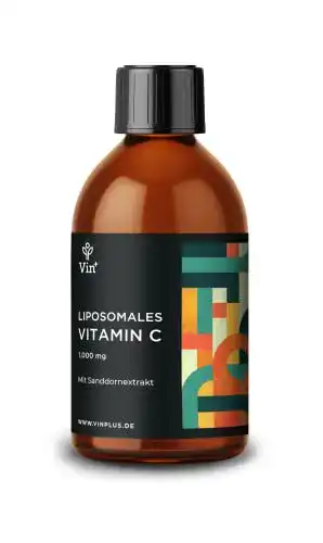 Vitamine (hochdosiert) Vinplus Liposomales Vitamin C, Sanddorn