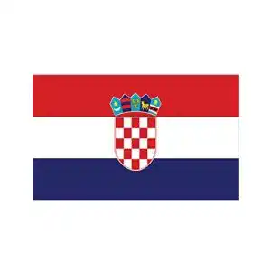Kroatien-Flagge TrendClub100 ® Flagge „Kroatien Croatia HR“