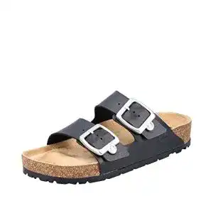 Pantoletten Damen Rieker Damen Pantoletten 69384-00 schwarz