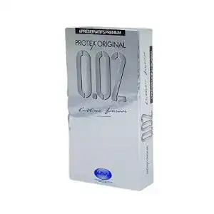 Latexfreie Kondome Protex Original 0.02 Ultime Finesse 6
