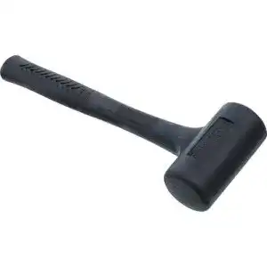 Schonhammer BGS 1868 | Schonhammer | rückschlagfrei | schwarzer Kopf Gummihammer