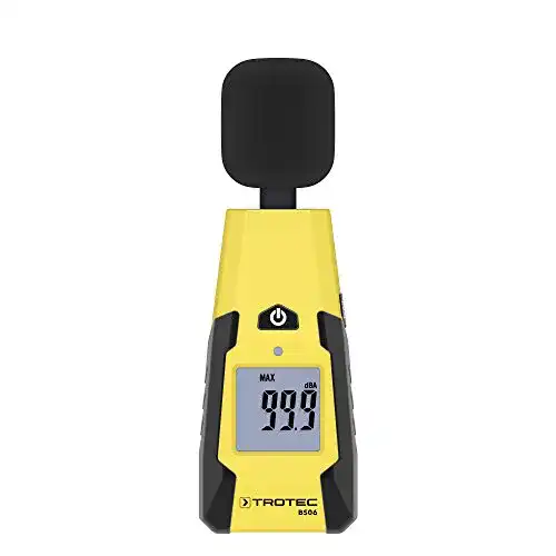 Die beste Schallpegelmessgerät TROTEC BS06 (40 - 130 dB) Geräuschquellen 2026 Test Bestseller Schallpegelmessgerät TROTEC BS06 (40 – 130 dB) Geräuschquellen
