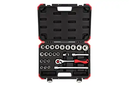 Steckschlüsselsatz 1/2 Zoll GEDORE red, 24-teilig