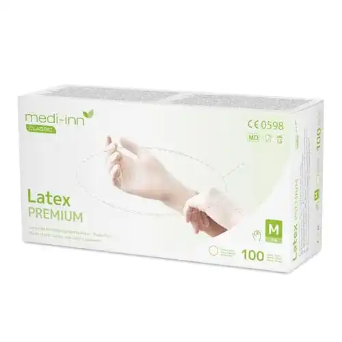 Latexhandschuhe Medi-Inn+ MEDI-INN Latex Premium | 100 Stück