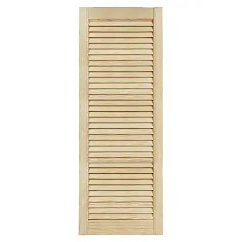 Lamellentüren DecoMeister Lamellentür Holz Möbeltür Kiefer