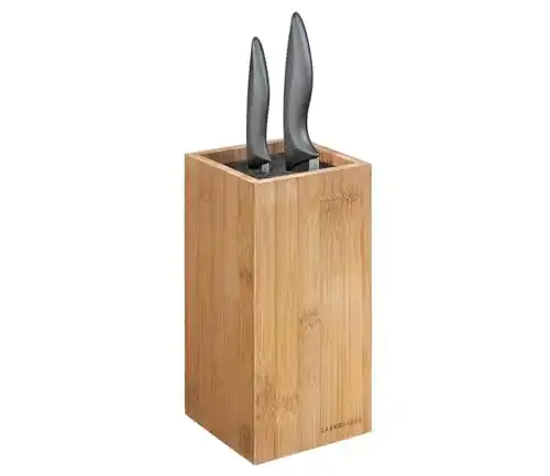 Messerblock ohne Messer Zassenhaus Eco MS-Block, Holz, Braun
