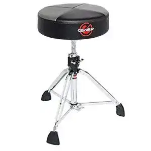 Schlagzeughocker Gibraltar 9608RQPGB Runder Sitz (Round top)