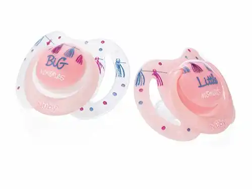 Nûby-Schnuller Nûby ID5887SFSNPINK-LM Little Moments
