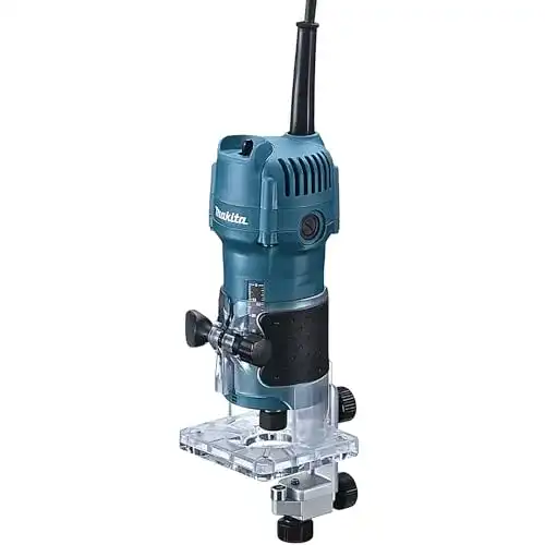 Einhandfräse Makita 3709 Kachel-Router, 3709 , 240 Volt, Schwarz