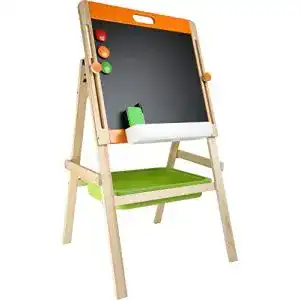 Kindertafel small foot 10436 Kreide- und Magnettafel, aus Holz