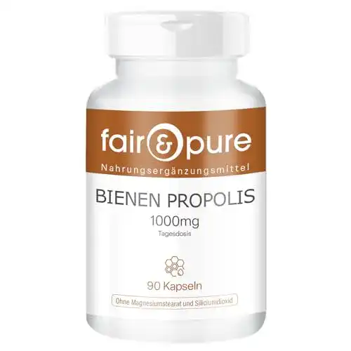 Propolis-Kapseln Fair & Pure Bienen Propolis Kapseln 500mg