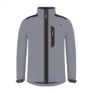 Winter-Fahrradjacke Proviz Herren Jacke Reflect 360 Bike, Silber