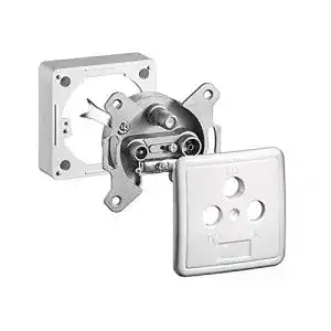 Antennendose goobay 68852 3-Loch Antennen-Dose