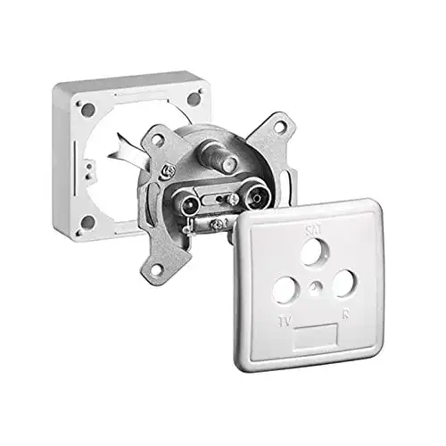 Antennendose goobay 68852 3-Loch Antennen-Dose