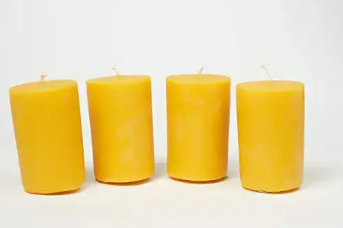 Die beste Bienenwachskerze Imkerei Freese 4 Stumpenkerzen, 9cm x 6cm 2026 Test Bestseller Bienenwachskerze Imkerei Freese 4 Stumpenkerzen, 9cm x 6cm