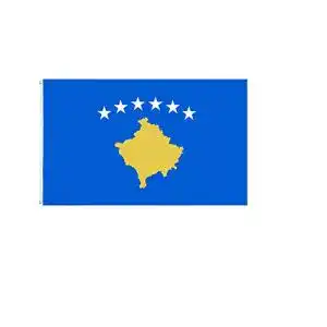 Kosovo-Flagge stormflag Kosovo Flagge 90cmx150cm Polyester