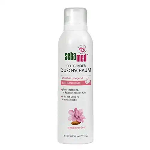 Duschschaum SEBAMED cremiger mit Panthenol, Mandelblüte