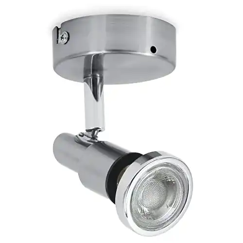LED-Wandspot B.K.Licht LED Wandleuchte schwenkbar inkl. 1x 5W