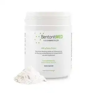 Bentonit BentonitMED Vulkanmineralien MED® Detox-Pulver 400g