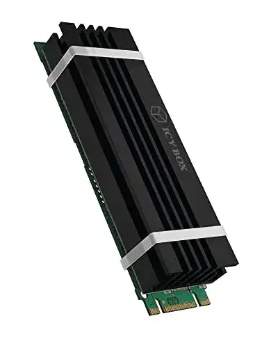 M.2-SSD-Kühler ICY BOX M.2 Kühler mit 10 mm Bauhöhe