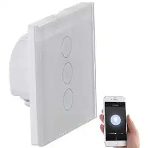 Smart-Home-Lichtschalter Luminea Home Control WLAN Dimmer