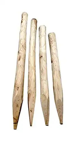 Holzpfosten Nature LOUNGE Zaunpfosten Kastanie 150 cm